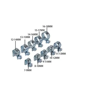 

60 pcs / lot Fuel Injection Gas Line Hose Clamps Clip Vacuum Coolant Pipe