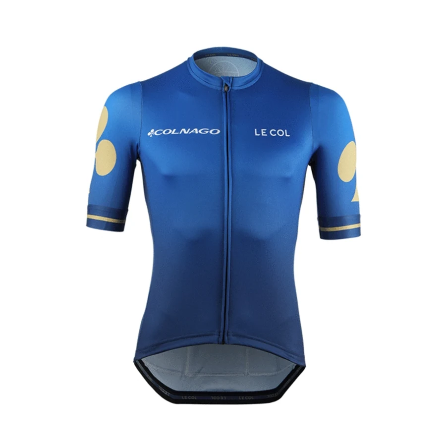 LE COL Мужская гоночная команда, оснащенная заказным ciclismo ropa велосипедом, набор для езды на горном велосипеде, wiggins, велосипедный Триатлон - Цвет: Серебристый