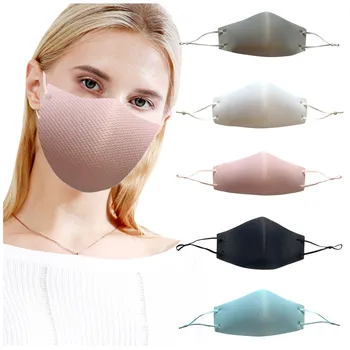 

1pcs Adult Outdoor Protect Mask Anti-Fog Washable Safety Reusable Face Mask Solid Cotton Protective Face Mask mascarilla
