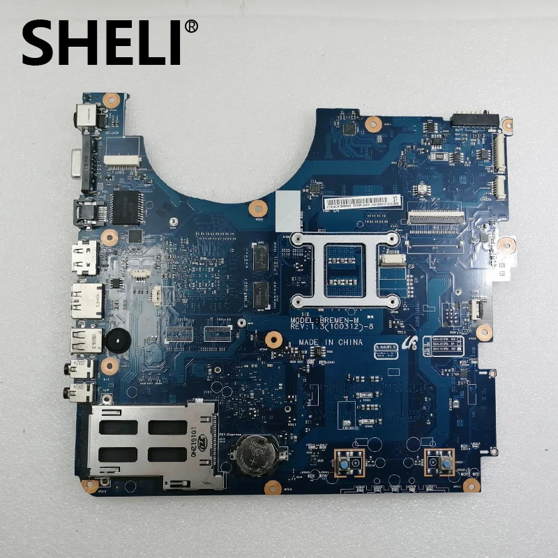 Шели samsung R780 BA92-06140A BA92-06140B BA41-01175A Материнская плата ноутбука HM55 GeForce GT310M Тетрадь