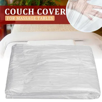 

100Pcs Disposable Bed Couch Pad Cover Plastic Massage SPA Salon Table Sheet 90*180cm YU-Home