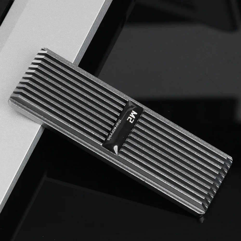 aluminum heatsink radiator thermal pad m2 heatsink heat dissipation radiator for NVME NGFF M.2 2280 SSD hard drive