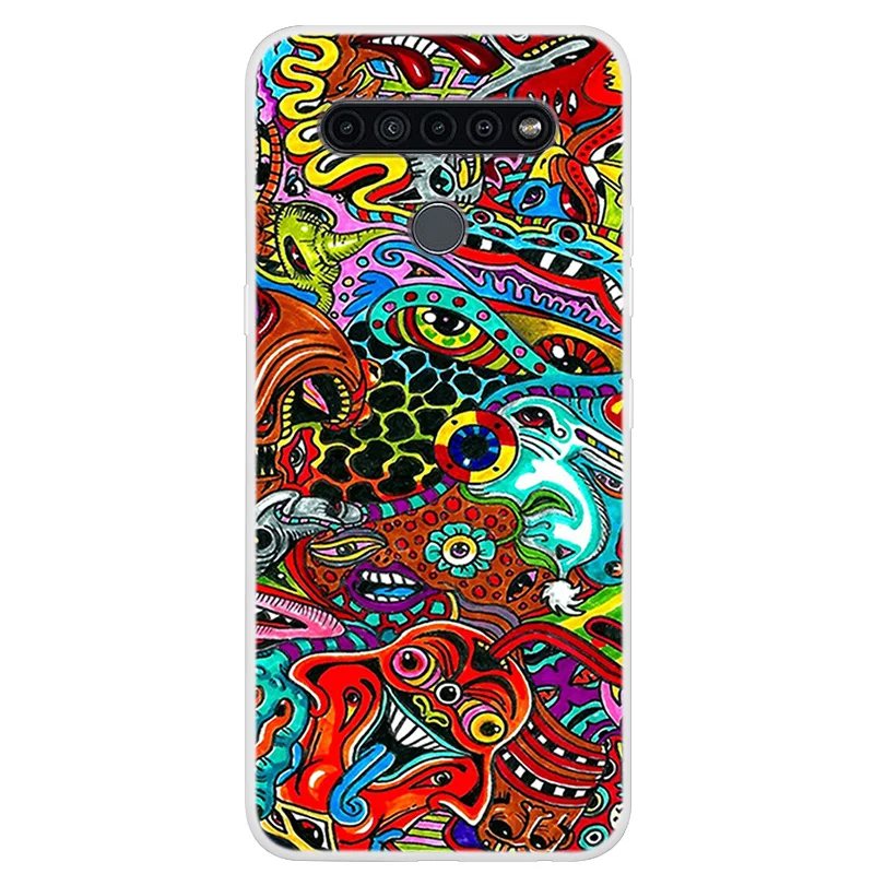 Cartoon Painted Soft TPU Silicone Phone Case - Protective Shell