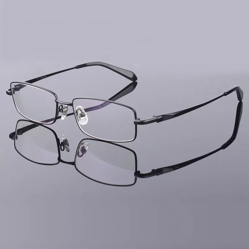 HDCRAFTER чистый титан оправа для очков Мужская Близорукость Оптические оправы для очков по рецепту очки металлическая оправа