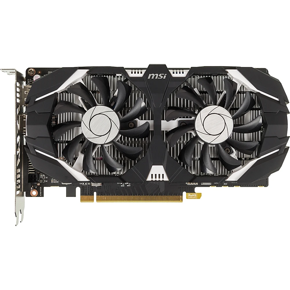 Video card MSI Nvidia GeForce GTX 1050TI, GeForce GTX 1050 Ti 4GT OC