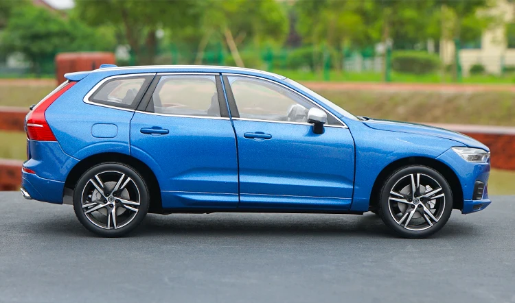 1:18 Высокая тщательная VOLVO новая спортивная версия XC60 сплав модель автомобиля статические металлические модельные автомобили с оригинальной коробкой