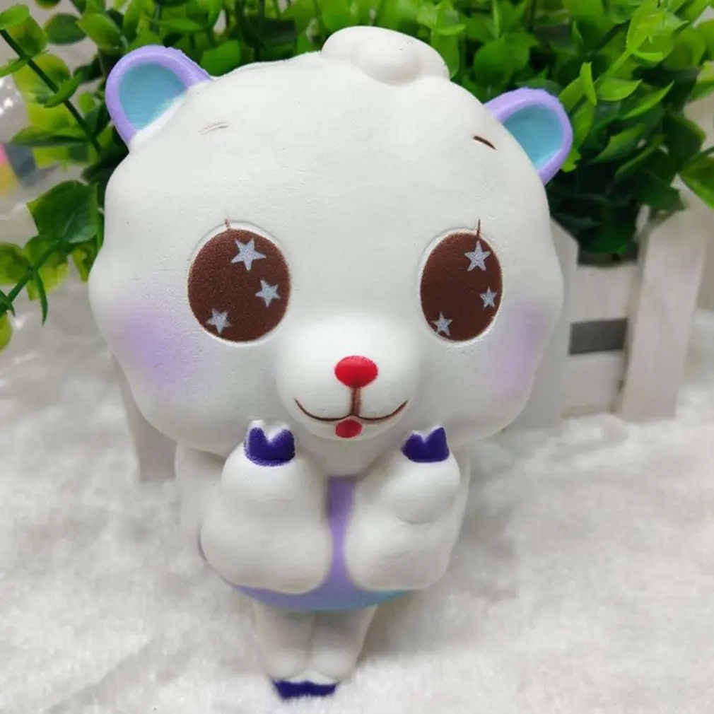 Kawaii Танцующая овечка Ароматизированная Милая медленно поднимающаяся мягкая сжимающая забавная декомпрессия детская игрушка телефон ремни снятие стресса игрушки