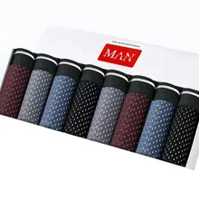 

Men's Panties Male Underpants Man Sexy Shorts Boxers Underwear Homme Calzoncillos Ice Silk Mesh Breathable Large Size Shorts 5XL