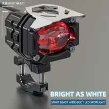 Spirit beast motorcycle lighting accessories headlight headlamps LED Super bright motocross auxiliary Strobe lights Free shippin