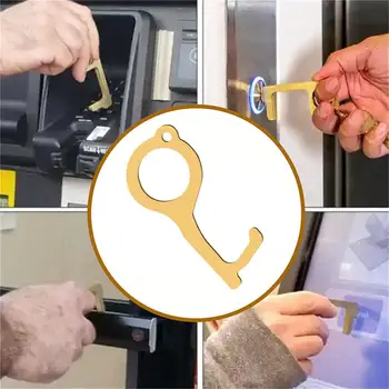 

No Touch Prevention Open Door Assistant Safety Avoid Contact Elevator Button Door Handle Assistant Contactless Door Opener