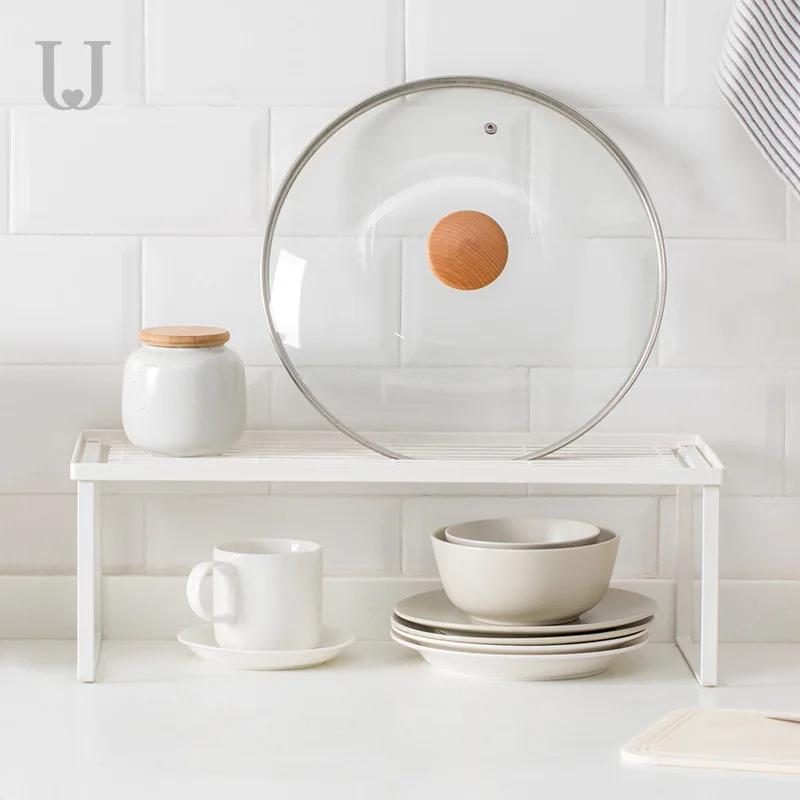 

Jordanjudy Iron Art Layered Storage Shelf Layered Storage Rack Kitchen Chu Ju Jia Bathroom Desktop Article Storage Shelf