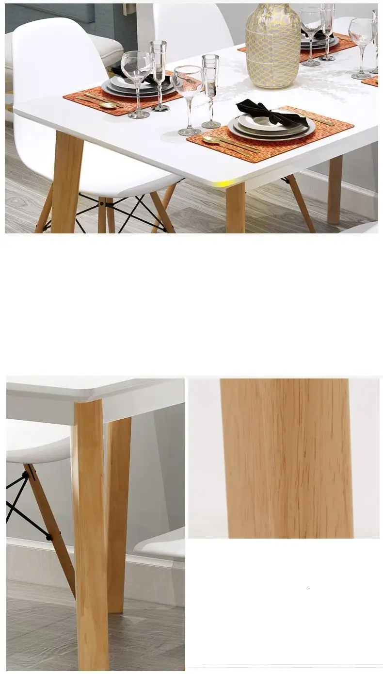 Обеденный Лангер эсстиш таволо да Pranzo De Salle A Manger модерн Tisch Ретро деревянный стол Меса стол табро обеденный стол