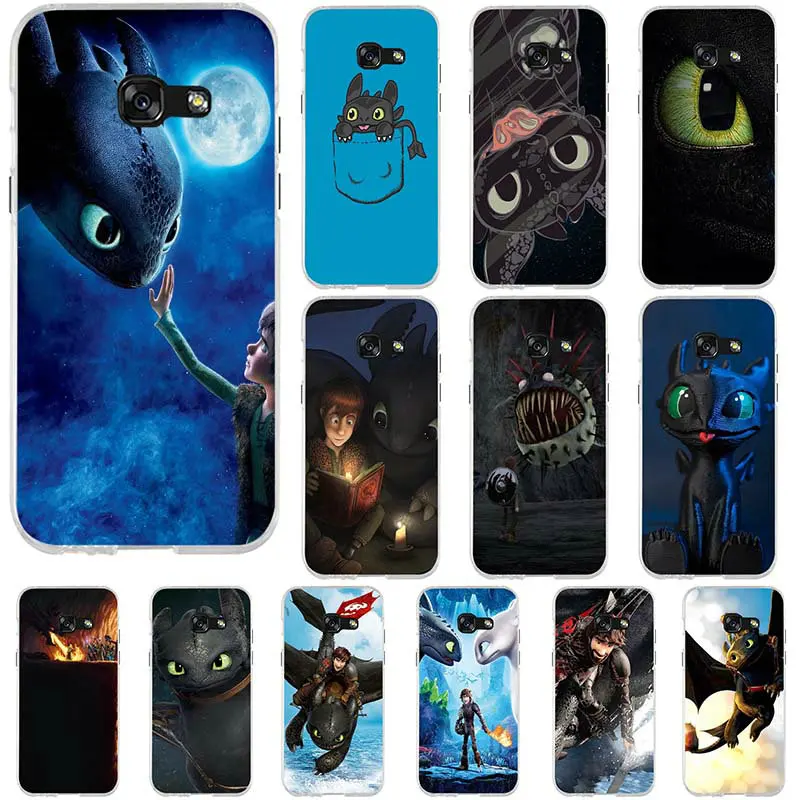 

How to Train Your Dragon Mobile Phone Case For Samsung Galaxy A3 A5 A7 J5 J7 J3 2017 J1 2016 Shell Soft TPU Back Cover Coque