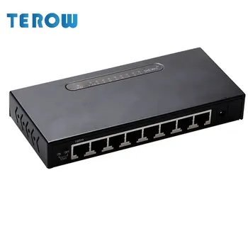 

8-Port Gigabit Network Switch 10/100/1000Mbps Switch VLAN For Monitoring An-ti Burnning Enterprise Network Switcher Plug Play