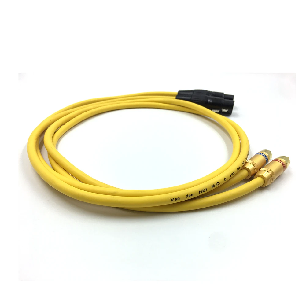 2 XLR Мама RCA папа Hi Fi аудио кабель микшерная консоль усилитель Двойной на двойной 3