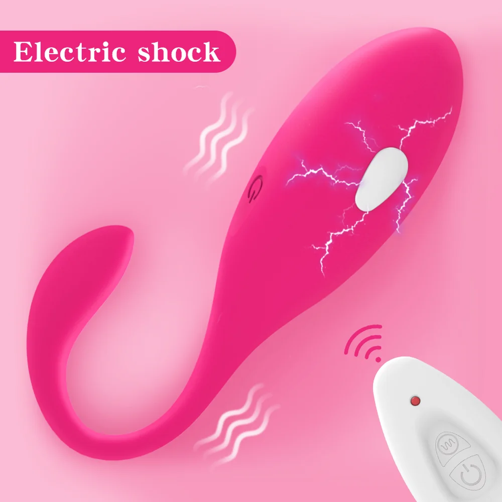 Electric Shock Vibrating Egg Vibrators For Women Wireless G Spot Clitoris Stimulator Sex Toy Massager Vagina Exercise Kegel Ball 3