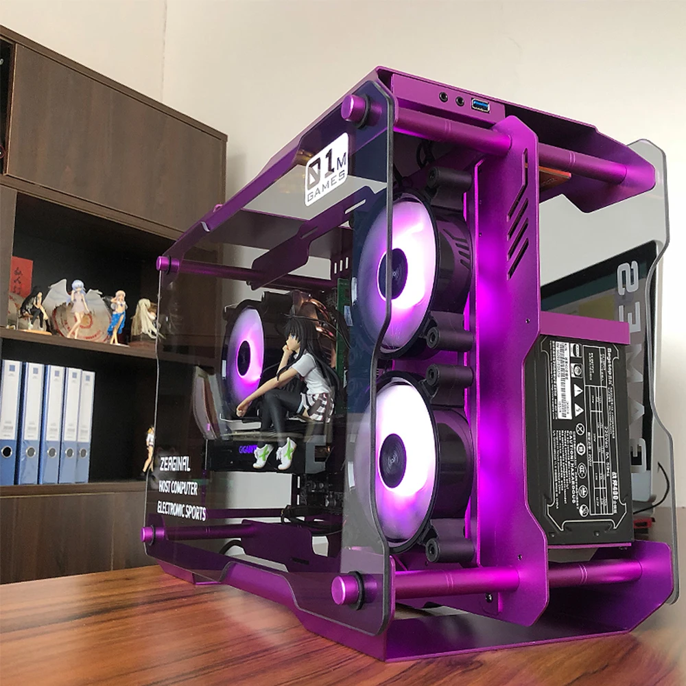 Материнская плата MATX ITX чехол сделай сам для открытого стола игровой компьютера