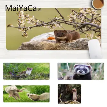 

MaiYaCa In Stocked Weasel gamer play mats Mousepad Large Lockedge Mouse pad PC Computer mat Gaming Mouse Pad