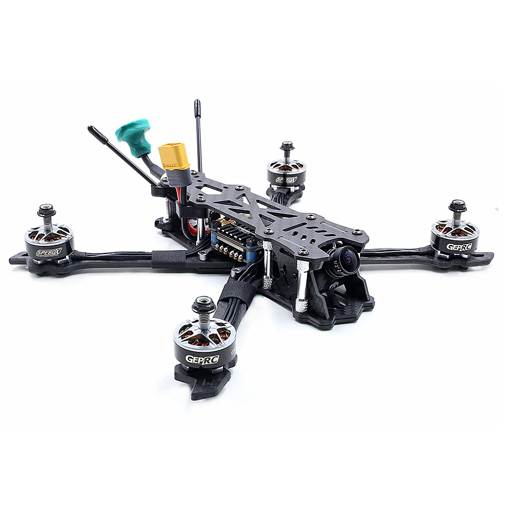GEPRC Mark2 BNF с фрикционным фотоприемником 230 мм 2 5S 40A blheli _ S 600TVL Full 3K Carbon Fiber FPV Racing