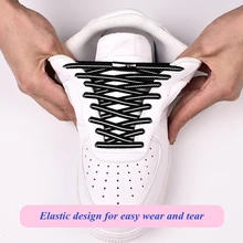 1Pair Elastic Flats shoelaces Magnetic Quick No Tie Shoe Laces Kids Adult Unisex Locking Shoelace Sneaker Shoe Laces Strings