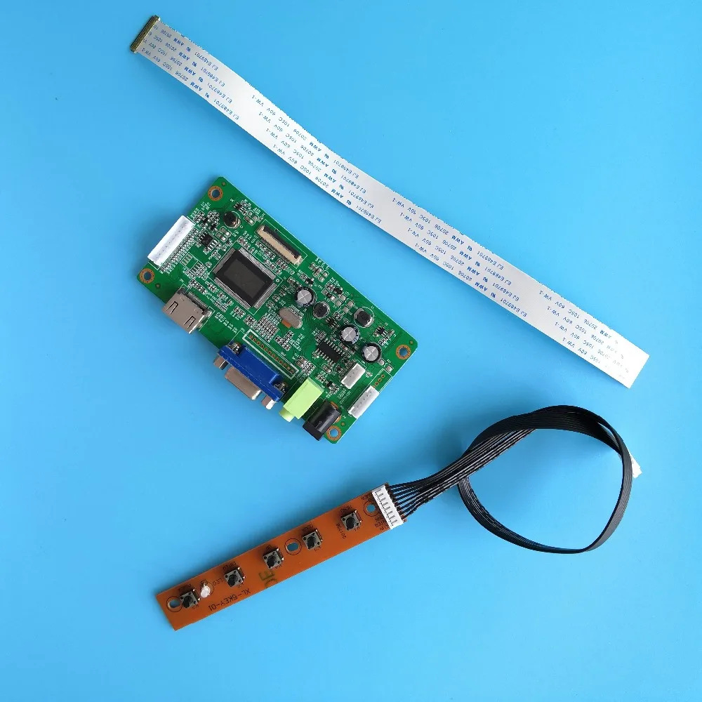 for N156HGE-EA2 DIY 40Pin DRIVER monitor Controller board LCD EDP KIT VGA SCREEN display 1920X1080 15.6"