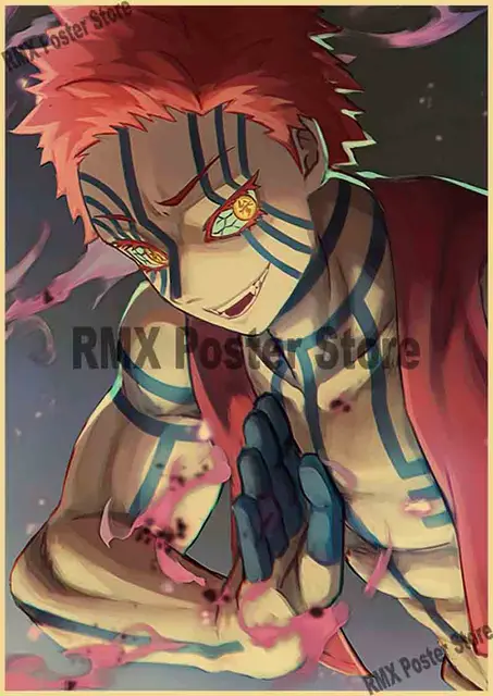 Criativo fc487 demon slayer kimetsu não yaiba tanjiro kamado 3d cartaz dos  desenhos animados anime capa do carro adesivo papel de parede decalque -  AliExpress