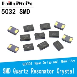 Oscillateur à cristal à Quartz passif SMD, 2 broches, 8/5032/10/9.84375/12/11.0592/16/20/40Mhz, 10 pièces/lot, 13.56 