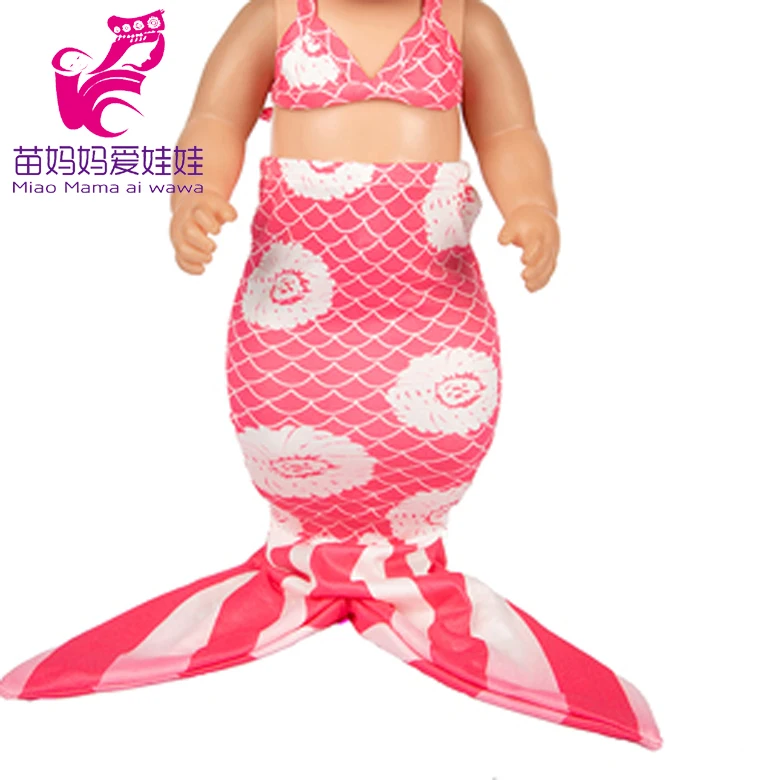 Bebe Одежда для кукол 18 дюймов летнее платье русалки детское русалки|Куклы| |