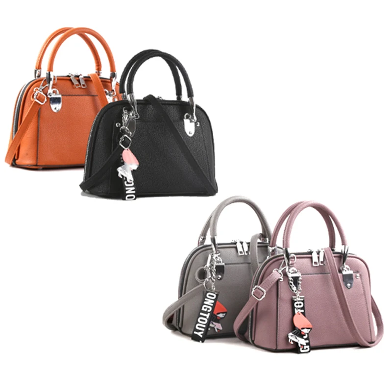 Lychee Texture Joker Bag Small Handbag Harajuku Messenger Bag Trend One Shoulder Simple ladies High Quality Totes
