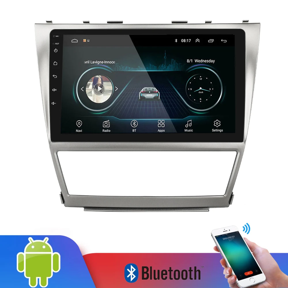 Android9.1 Car Stereo Radio Video Player Touch Screen For 2007-2011 Toyota Camry