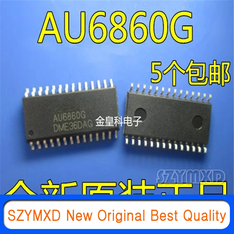 

5Pcs/Lot New Original AU6860G SOP28 imported genuine In Stock