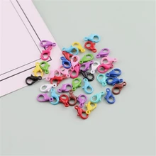 

20pcs 12/14/16/21mm Alloy Lobster Hooks End Connector Clasps For Jewelry Making Findings Necklace Bracelet DIY Earrings Supplies