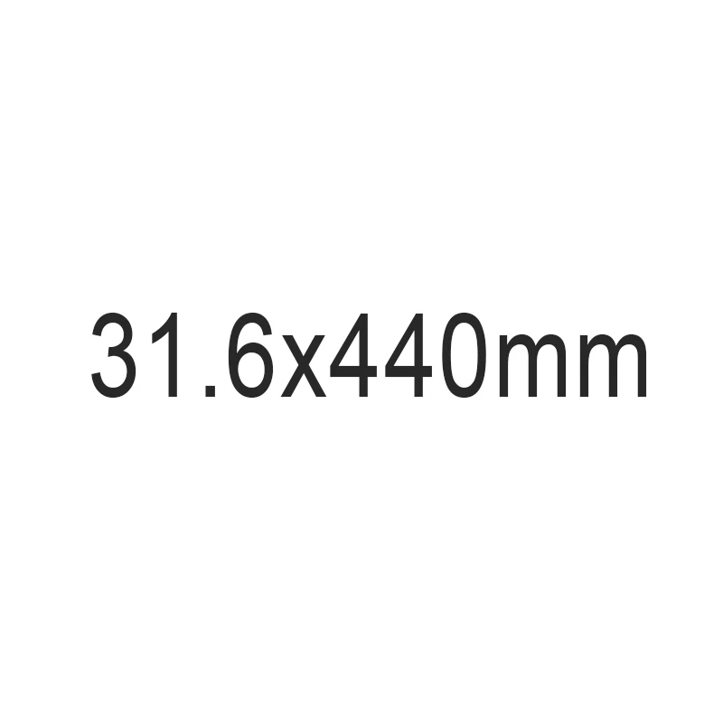 31.6x440mm MTB стойка сидения для горного велосипеда велосипед флакон-капельница Подседельный штырь демпфирования Alu велосипеда расширение подседельный штырь седло полюс 31,6 30,9X440 мм - Цвет: 31.6x440mm