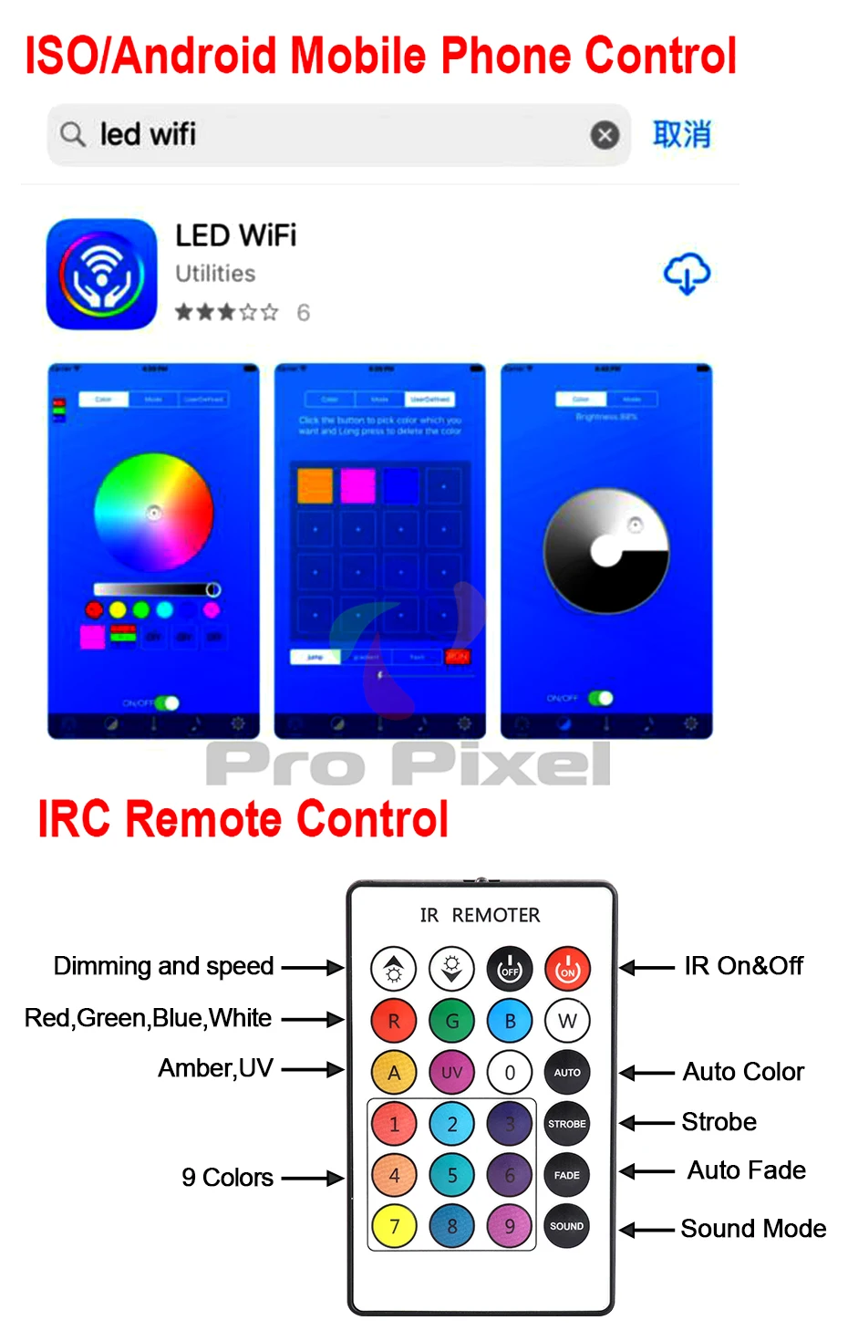 电池灯遥控器参数