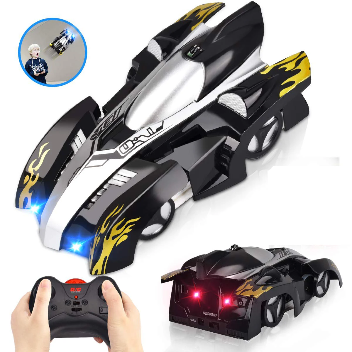 gravity defying remote control car