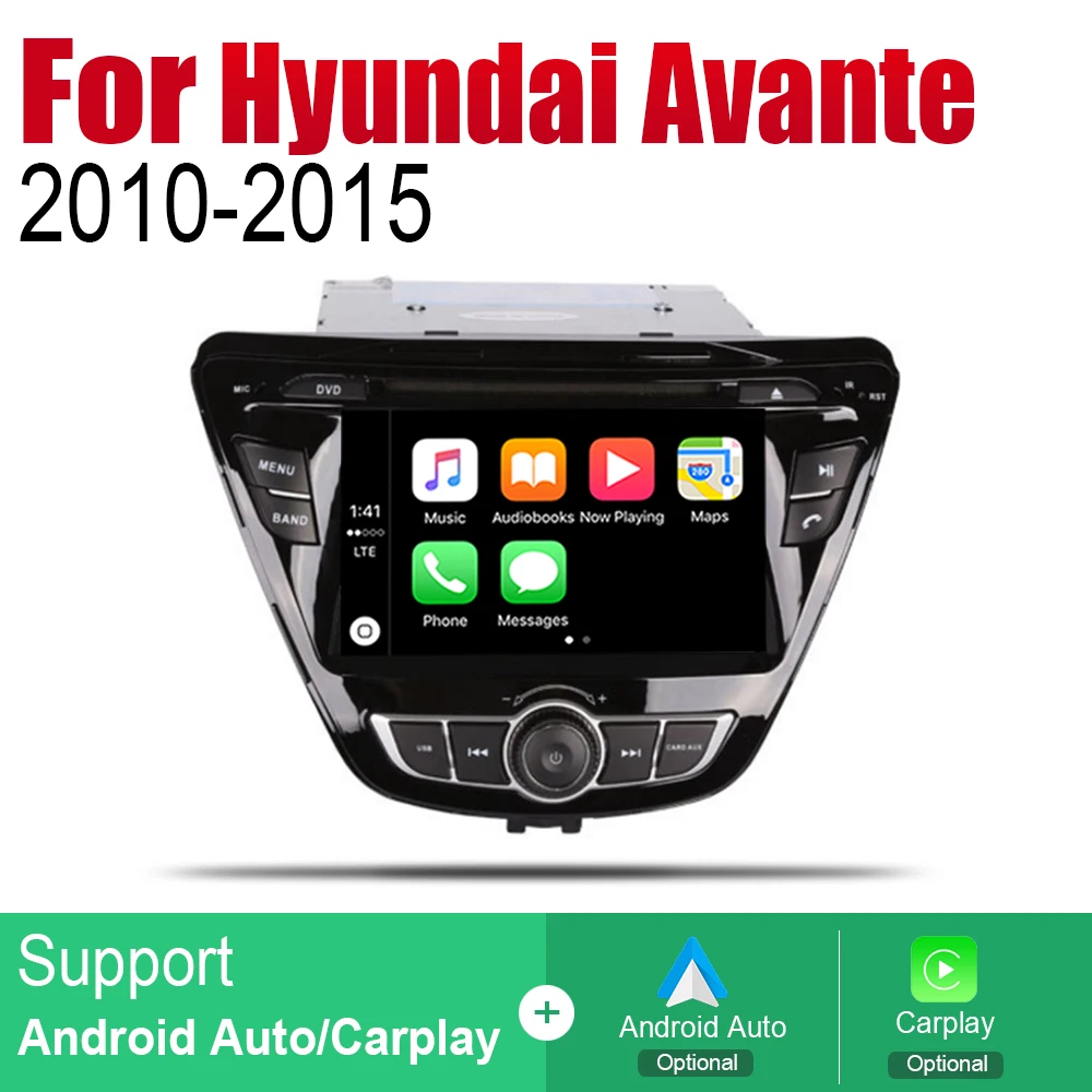 Best ZaiXi Android Car Radio Stereo DVD GPS Navigation For Hyundai Avante Elantra 2010~2015 Bt wifi 2din Car Radio Stereo Multimedia 3
