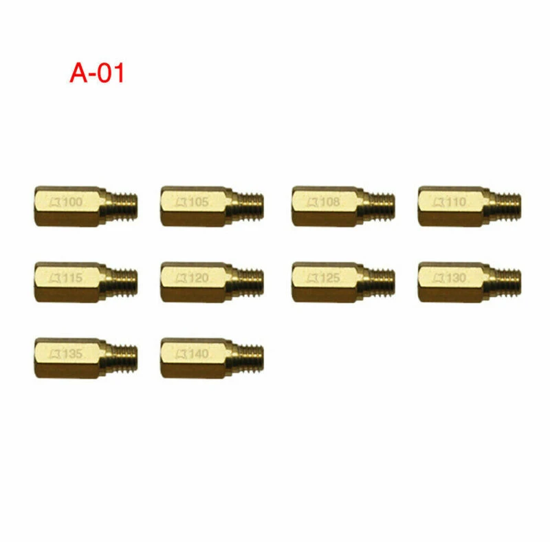 

Carburetor 30Pc Main Jets+ 10Pc Slow Jets/Pilot Jet Kit for PWK Keihin OKO Carbs high quality metal copper material