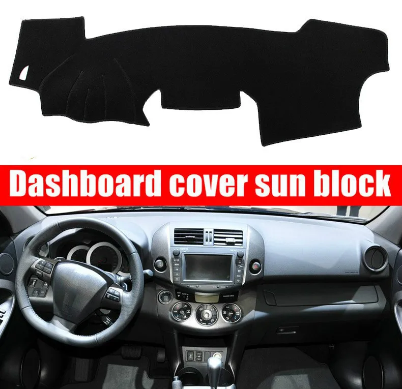 

For Toyota RAV4 RAV 4 2009 2010 2011 2012 Right Left Hand Drive Car Dashboard Covers Mat Shade Cushion Pad Carpets Accessories