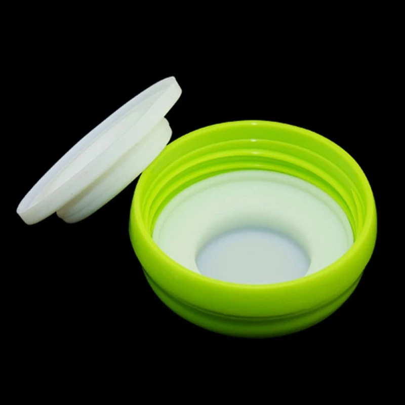 Baby Feeding Bottle Breast Milk Freshing Sealing Disc Lid Wide Milk Bottle Storage Silicone Sealing Disk Bottle Parts 3