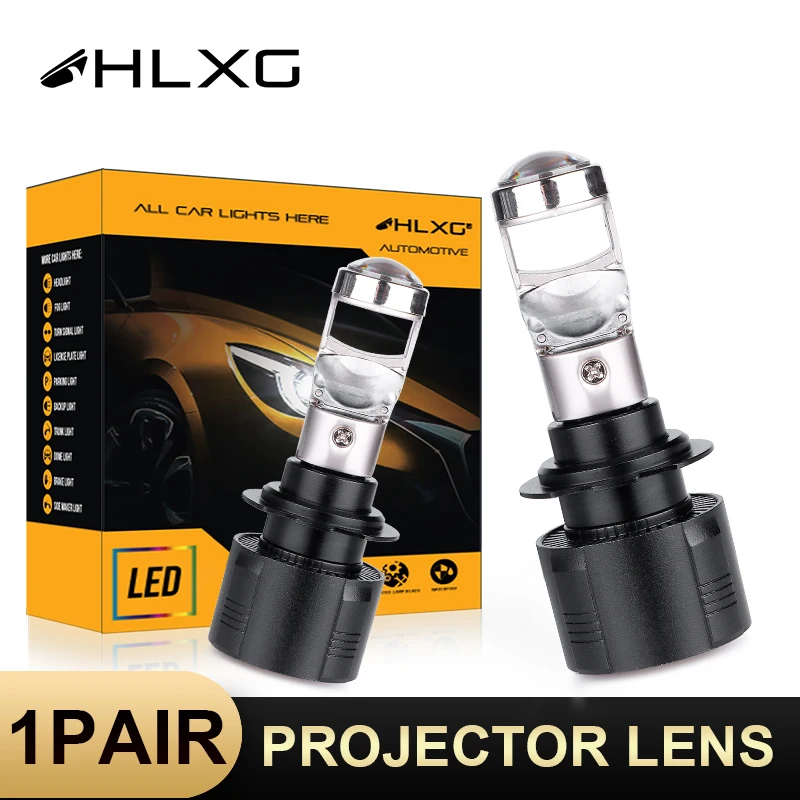 Светодиодные лампы HLXG для автомобильных фар h4 H7 9005 лм|Передние LED-фары авто| |