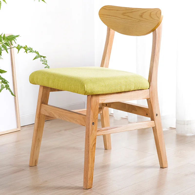 

Dining Chair Northern European-Style Chair Home Armchair Minimalist Modern Economical Writing Chair Restaurant Small Stool