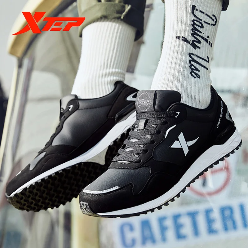 

Xtep men's walking shoes lightweight soft bottom shock-absorbing outdoor men's shoes comfortable sneakers 881419329668