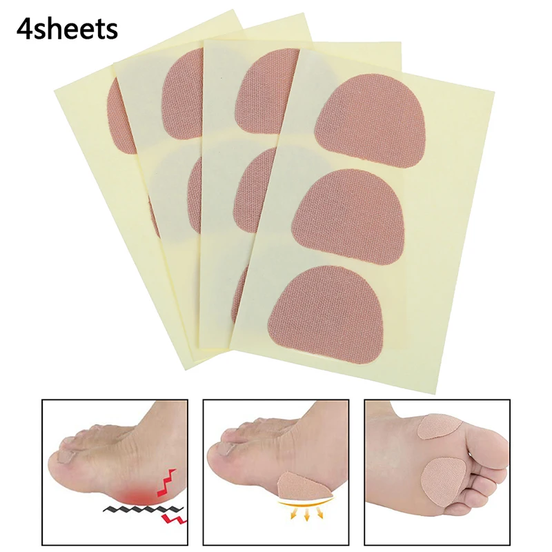 

4sheets(12pcs) Removal Patch Protection Pads Foot Calluses Stickers Medical Sticker For Shoe Inserts