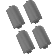 4 упаковки подголовник подушка Съемные мягкие подушки под голову для длинного кемпинга пляж открытый стул и стул для отдыха-серый