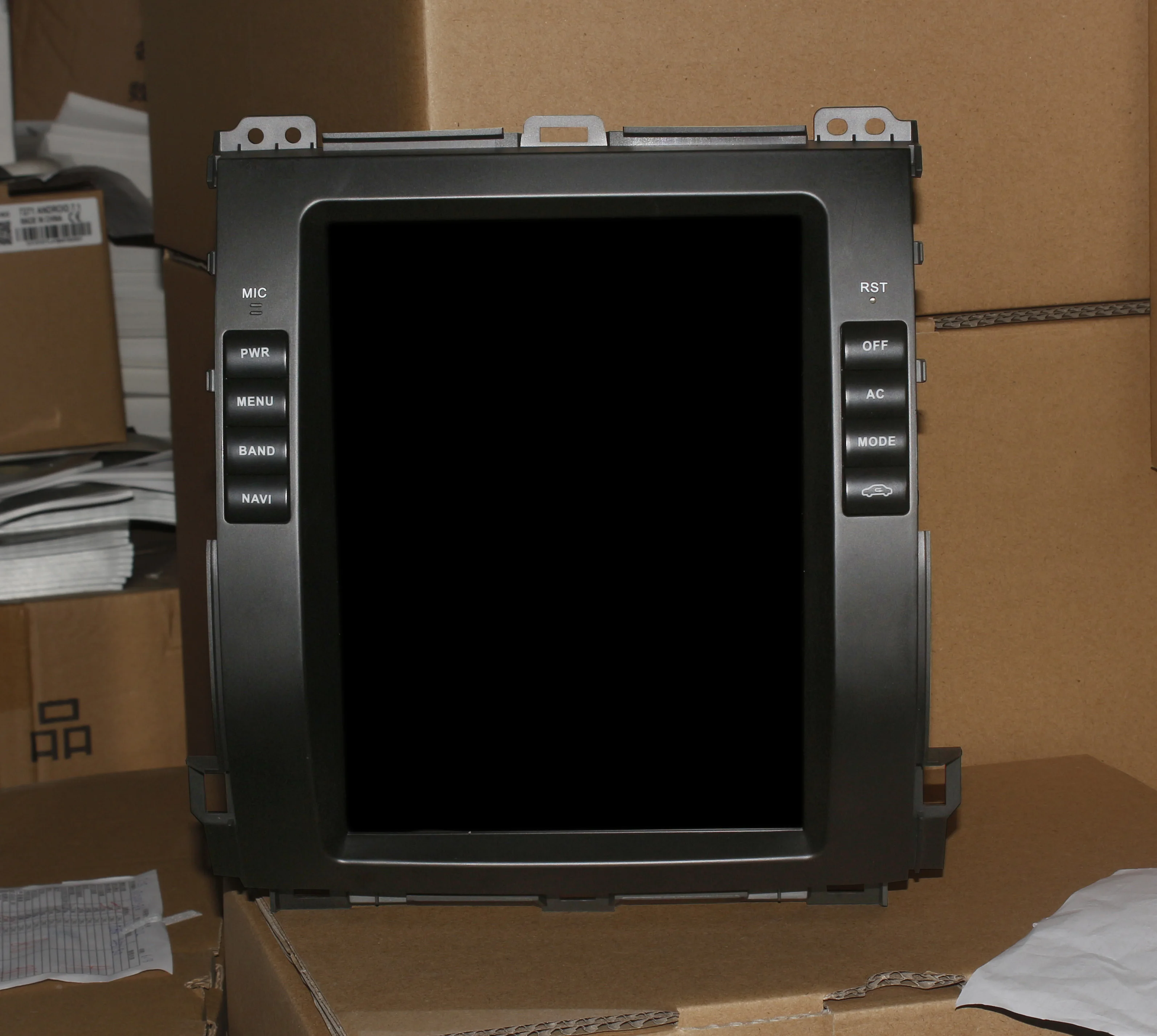 Flash Deal 10.4 inch Vertical Screen Tesla Style Android 9.0 Car DVD player GPS for Toyota Prado 120 land cruiser 2002-2009 Lexus GX470 4