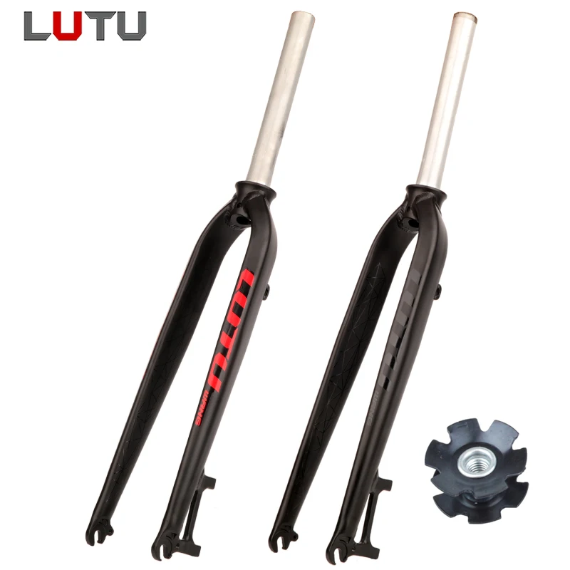 Forcella rigida per bicicletta LUTU mtb 29er 27 5 26 telaio disco in  alluminio ghiaia Mountain Bike forcella dura anteriore ultraleggero per  gigante di turtle|Bicycle Fork| - AliExpress