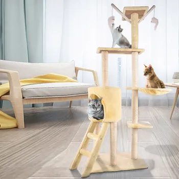 

Pet Cat Coarse Hemp Rope 30M Furniture Scratchers Cat Climbing Frame Grinding Claw (green 20m + Khaki 10m)