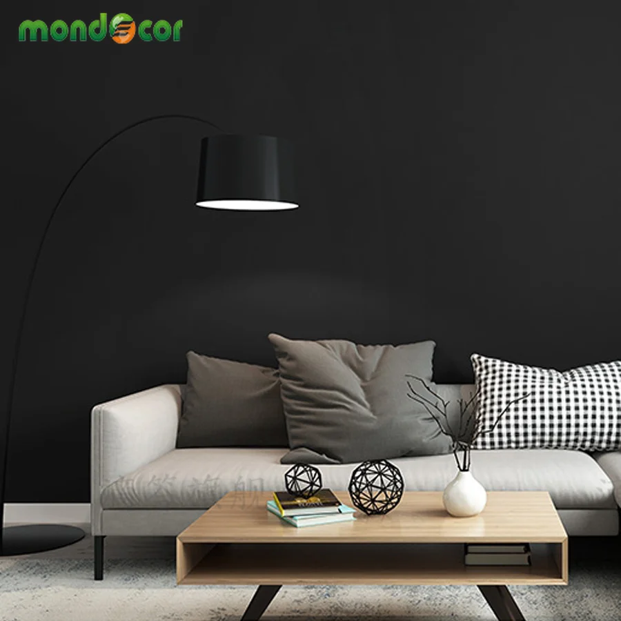 

DIY Simple Solid Color Self Adhesive Wallpaper Roll PVC Vinyl Waterproof Home Decoration Living Room Cabinet TV Background Decal