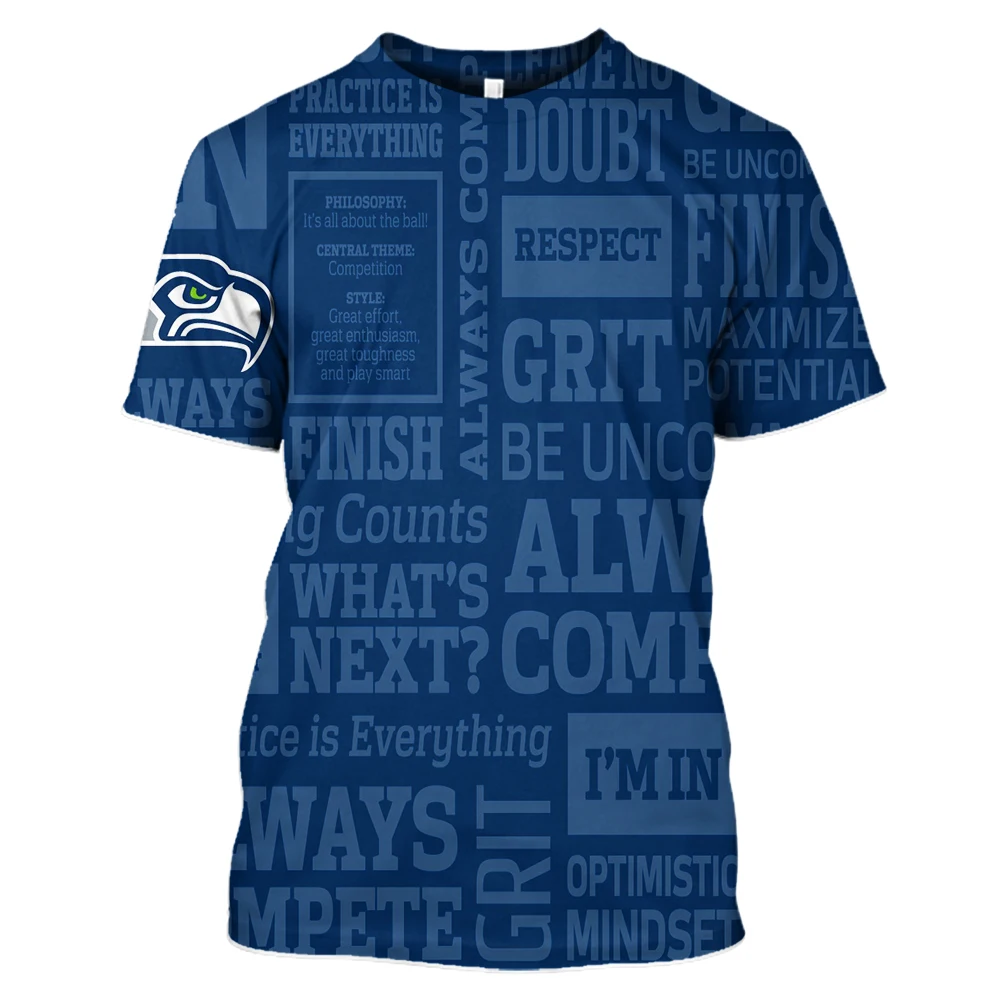 LBG Seattle Seahawks 3D принт бейсбольная Толстовка мужские и женские повседневные толстовки Harajuku модные спортивные XS-6XL - Цвет: 3