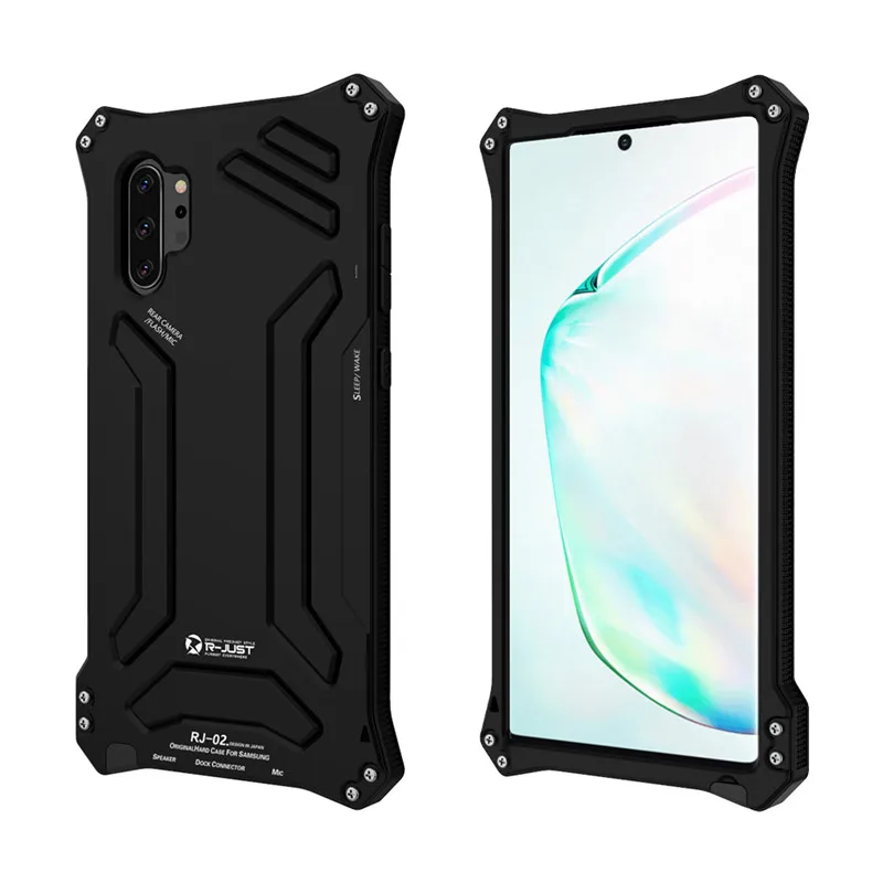 

Luxury Full Protective Case Cover For Samsung Galaxy Note 10 10 Plus Shockproof Armor Phone Case Matte Phone Bag Case Fundas
